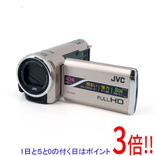 【1日と5.0のつく日、18日はポイント3倍！】【中古】Victor・JVC メモリームービー Everio GZ-E150-N ..