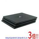 【いつでも2倍!5.0のつく日、18日は3倍!】【中古】SONY プレイステーション4 Pro 1TB ジェット・ブラック CUH-7200BB01 本体のみ