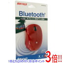 【いつでも2倍!5.0のつく日、18日は3倍!】BUFFALO Bluetooth内蔵 IR LED光学式 3ボタンマウス BSMRB050RD レッド