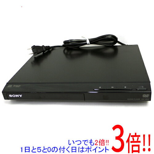 【いつでも2倍！1日と5．0のつく日は3倍！18日も3倍！】【中古】SONY製 DVDプレーヤー DVP-SR20 1