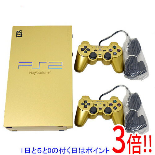 【いつでも2倍!5.0のつく日、18日は3倍!】【中古】SONY PS2 機動戦士Zガンダム百式ゴールド・パック SCPH-55000 GU ソフト・スタンド・メモリカードなし