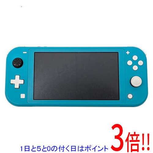 商品名【中古】任天堂 Nintendo Switch Lite(ニンテンドースイッチ ライト) HDH-S-BAZAA ターコイズ ゴムなし商品状態動作確認済みの中古品です。※左スティック部分のゴムがありません。※中古品ですので、傷、汚れ等ある場合がございます。ご理解の上、ご検討お願いします。型番HDH-S-BAZAA仕様[スペック]タイプ 携帯ゲーム機ストレージ容量 32GB入出力端子 USB Type-C端子 x1/ヘッドホンマイク端子×1/microSD・microSDHC・microSDXCメモリーカードx1ディスプレイサイズ 5.5インチオンライン対応 ○[サイズ・重量]サイズ 縦91.1mm×横208mm×厚さ13.9mm※最大の厚さは28.4mm重量 約275g[カラー]カラー ターコイズ付属品※画像のものがすべてです。ご確認後、ご検討お願いします。その他※掲載画像は代表画像です。実際の商品と細部が異なる場合がございますので、商品状態につきましては表記の内容をご確認ください。※返品についてはこちらをご覧ください。　