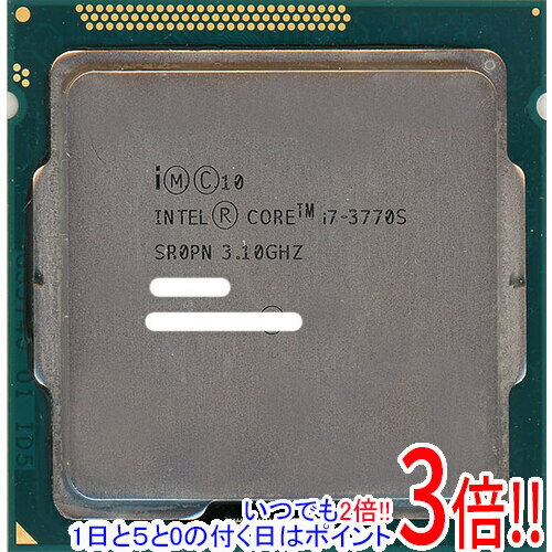 【いつでも2倍！1日と5．0のつく日は3倍！18日も3倍！】【中古】Core i7 3770S 3.1GHz LGA1155 SR0PN