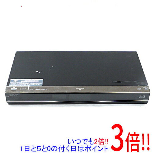 【いつでも2倍！1日と5．0のつく日は3倍！18日も3倍！】【中古】SHARP AQUOS ブルーレイディスクレコーダー BD-W550 リモコンなし