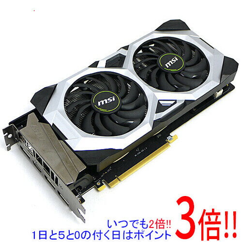 【いつでも2倍！1日と5．0のつく日は3倍！18日も3倍！】【中古】MSI製グラボ GeForce RTX 2070 SUPER VENTUS GP OC PCIExp 8GB