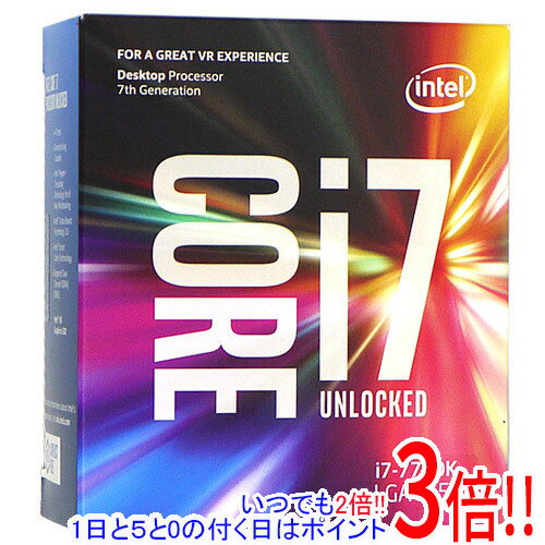 【いつでも2倍！1日と5．0のつく日は3倍！18日も3倍！】【中古】Core i7 7700K 4.2GHz LGA1151 91W SR33A 元箱あり