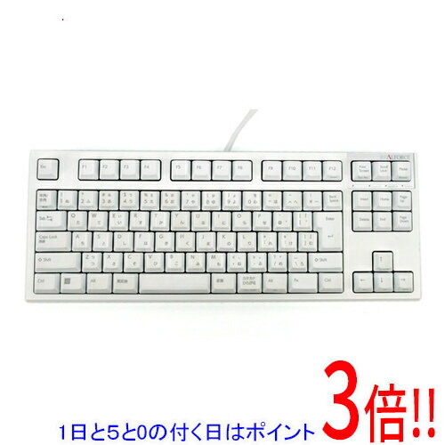 English Keyboard - 【1日と5.0のつく日、18日はポイント3倍！】【中古】東プレ 有線キーボード REALFORCE R3S R3SC41 スーパーホワイト/スーパーホワイト 元箱あり