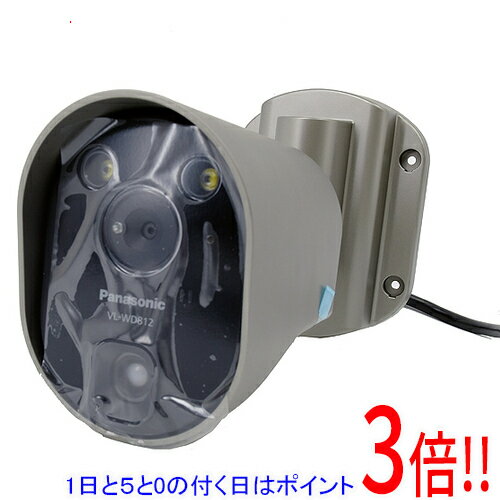 【1日と5.0のつく日、18日はポイント3倍！】【新品訳あり(開封のみ・箱きず・やぶれ)】 Panasonic 屋外ワイヤレスカメラ VL-WD812K