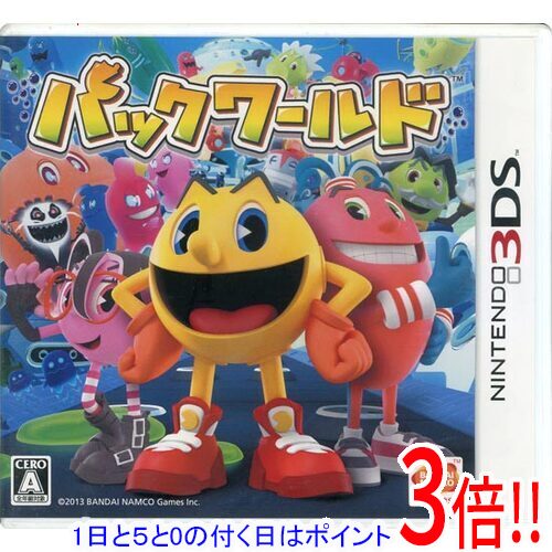 【1日と5.0のつく日、18日はポイント3倍！】【中古】パックワールド 3DS 説明書なし