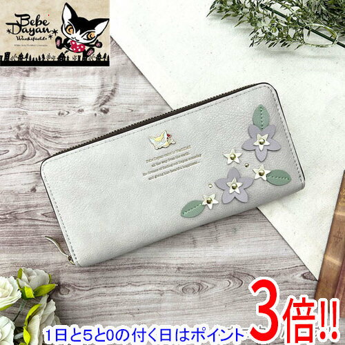 Rakuten - 【1日と5.0のつく日、18日はポイント3倍！】【新品(開封のみ)】 ベベダヤン ベベダヤン パッチワーク 花の贈り物 ラウンドファスナー長財布 BB5-1871 桔梗/パープル