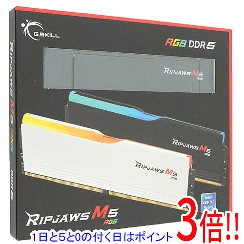【1日と5.0のつく日、18日はポイント3倍！】G.Skill デスクトップ用 F5-6400J3239G16GX2-RM5RK DDR5 PC5-51200 16GB 2枚組