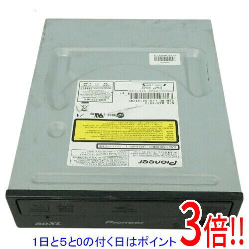【1日と5.0のつく日、18日はポイント3倍！】【中古】PIONEER 内蔵型ブルーレイドライブ BDR-207UBK