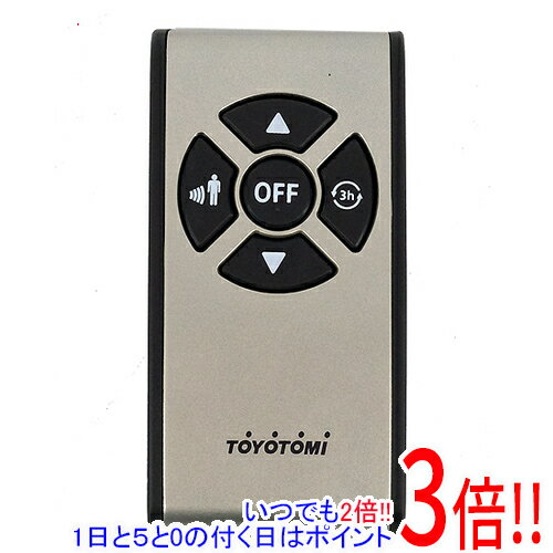 【いつでも2倍！1日と5．0のつく日は3倍！18日も3倍！】【中古】TOYOTOMI 石油 ファンヒーターリモコン LR-8969