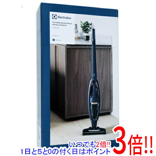 【いつでも2倍！1日と5．0のつく日は3倍！18日も3倍！】Electrolux コードレスクリーナー Well Q7 WQ71-2OIB インディゴブルー