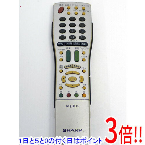 楽天市場】テレビ リモコン シャープ ga366wjsaの通販