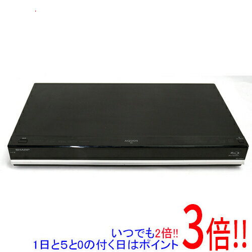 【いつでも2倍！1日と5．0のつく日は3倍！18日も3倍！】【中古】SHARP AQUOS ブルーレイディスクレコーダー BD-W580 リモコンなし