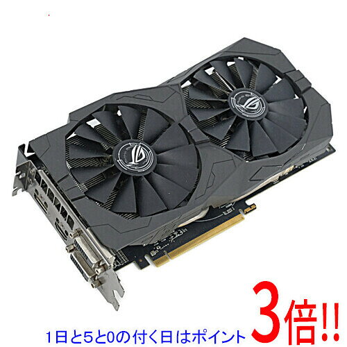 【1日と5.0のつく日、18日はポイント3倍！】【中古】ASUS製グラボ ROG-STRIX-RX570-O4G-GAMING PCIExp 4GB