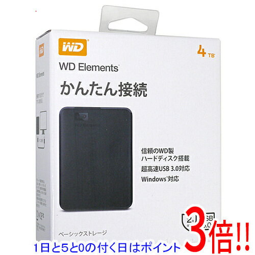 楽天市場】3tb wd elements portable wdbu6y0030bbk－wesn usb3．0の通販
