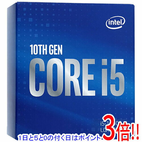 【1日と5.0のつく日、18日はポイント3倍！】Core i5 10400 2.9GHz 12M LGA1200 65W SRH3C...