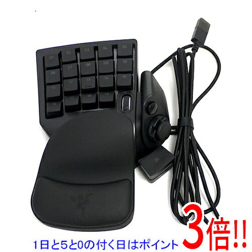 【1日と5.0のつく日、18日はポイント3倍！】【中古】Razer 左手用キーパッド Tartarus V2 RZ07-02270100-R3M1