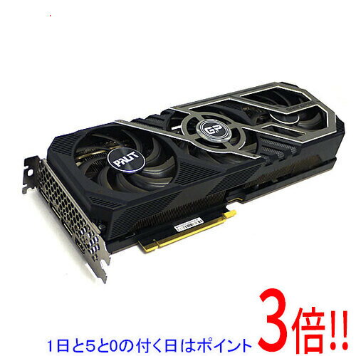 【1日と5.0のつく日、18日はポイント3倍！】【中古】PALIT GeForce RTX 3080 GamingPro 10GB NED3080019IA-132AA PCIExp 10GB