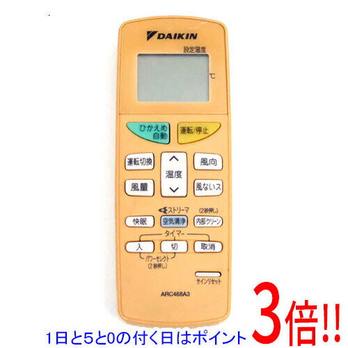 ��1����5.0�ΤĤ�����18���ϥݥ����3�ܡ��ۡ���š�DAIKIN ���������⥳�� ARC468A3