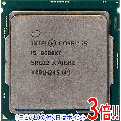 【1日と5.0のつく日、18日はポイント3倍！】【中古】Core i5 9600KF 3.7GHz LGA1151 SRG12