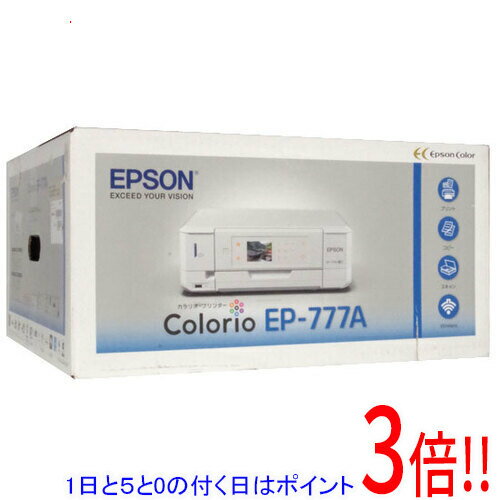 【1日と5.0のつく日、18日はポイント3倍！】EPSON製 マルチフォトカラリオ EP-777A 複合機 未使用