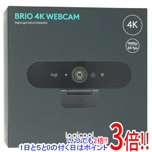 【いつでも2倍！1日と5．0のつく日は3倍！18日も3倍！】【中古】ロジクール Webカメラ BRIO C1000s 未使用