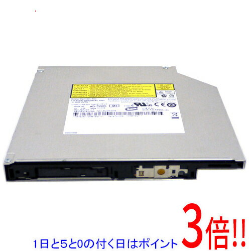 商品名【中古】SONY Optiarc 内蔵型DVDドライブ AD-7590S商品状態動作確認済の中古品です。※ベゼル無し※中古品ですので、傷、汚れ等ある場合がございます。ご理解の上、ご検討お願いします。型番AD-7590S仕様対応メディアDVD-R DVD-RW DVD-R DL DVD+R DVD+RW DVD+R DL DVD-RAM接続インターフェース SATAキャッシュ 2MB設置方式 内蔵DVD-R書き込み速度 8 倍速DVD-RW書き換え速度 6 倍速DVD+R書き込み速度 8 倍速DVD+RW書き換え速度 8 倍速DVD-RAM書き換え速度 5 倍速CD-R書き込み速度 24 倍速CD-RW書き込み速度 24 倍速幅x高さx奥行 128x12.7x126.1 mm重さ 170 g付属品※画像のものがすべてです。ご確認後、ご検討お願いします。その他※掲載画像は代表画像です。実際の商品と細部が異なる場合がございますので、商品状態につきましては表記の内容をご確認ください。※返品についてはこちらをご覧ください。　