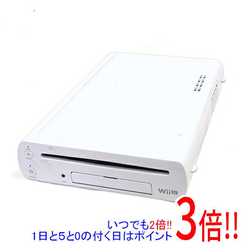 商品名【中古】任天堂 Wii U shiro 32GB 本体のみ商品状態 動作確認済の中古品です。 ※中古品ですので、傷、汚れ等ある場合がございます。ご理解の上、ご検討お願いします。 商品名 Wii U カラー シロ 仕様 本体保存メモリー32GB ※データを保存できる容量はシステム領域を除いた容量になります。 タイプ 据え置きゲーム機 付属品 ※付属品なし。ゲームパッド、電源コード等は付属しません。本体のみとなります。ご確認後、ご検討お願い致します。 その他 ※商品の画像はイメージです。その他たくさんの魅力ある商品を出品しております。ぜひ、見て行ってください。※返品についてはこちらをご覧ください。　