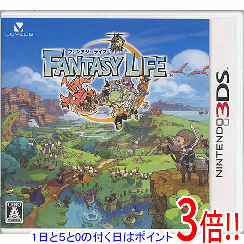 【1日と5.0のつく日、18日はポイント3倍！】【中古】ファンタジーライフ 3DS
