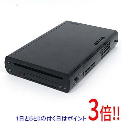 【1日と5.0のつく日、18日はポイント3倍！】【中古】任天堂 Wii U kuro 32GB 本体 ...
