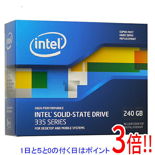 【1日と5.0のつく日、18日はポイント3倍！】Intel製 SSD SSDSC2CT240A4K5 240GB SATA