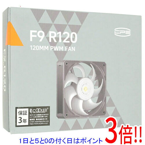 【1日と5.0のつく日、18日はポイント3倍！】PCCOOLER PCケースファン CPS F9 R120