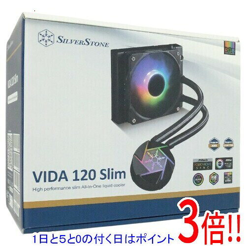 【1日と5.0のつく日、18日はポイント3倍！】SILVERSTONE 水冷クーラー SST-VD120-SLIM