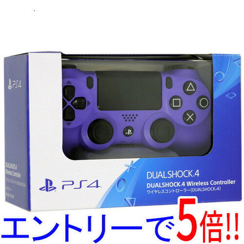 【エントリーで5倍！11/20 20:00〜11/27 01：59まで！】SONY ワイヤレスコントローラー DUALSHOCK 4 エレクトリック・パープル CUH-ZCT2J29(2)