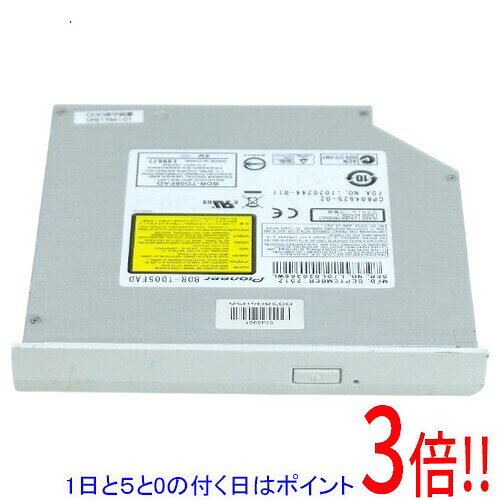 【1日と5.0のつく日、18日はポイント3倍！】【中古】PIONEER 内蔵型ブルーレイドライブ BDR-TD05FAD