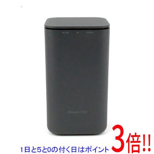 【1日と5.0のつく日、18日はポイント3倍！】【中古】SHARP docomo home 5G HR01 ダークグレー