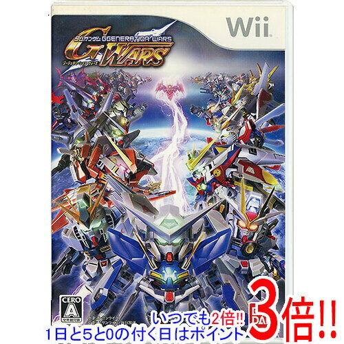 【いつでも2倍！1日と5．0のつく日は3倍！18日も3倍！】【中古】SDガンダム ジージェネレーション ウォーズ Wii ディスク傷