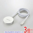 ELECOM マグネットQi2規格対応ワイヤレス充電器 W-MA05SV シルバー