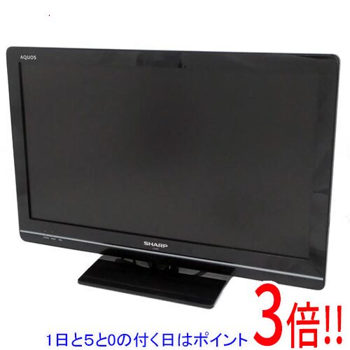 【1日と5.0のつく日、18日はポイント3倍！】【中古】SHARP 22V型 LED液晶テレビ AQUOS LC-22K7-B リモコンなし