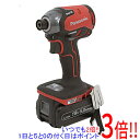 【いつでも2倍！1日と5．0のつく日は3倍！18日も3倍！】【中古】Panasonic 充電式インパクトドライバー EZ76A1LJ2G-R 赤 未使用