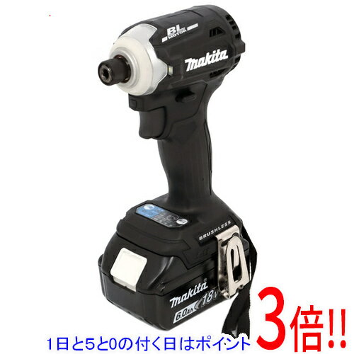 【1日と5.0のつく日、18日はポイント3倍！】マキタ 18V 充電式インパクトドライバー TD171DRGXB 黒