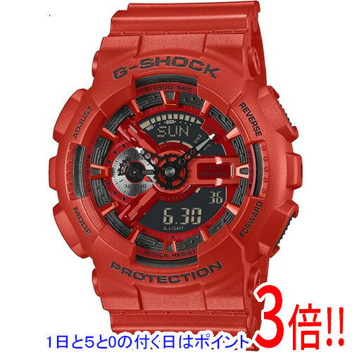 【延長保証対応!!】【1日と5.0のつく日、18日はポイント3倍！】CASIO 腕時計 G-SHOCK GA-110RRB-4AJF(2.0)