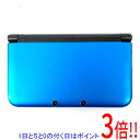 【中古】任天堂 ニンテンドー3DS LL ブルーXブラック SPR-S-BKAA 本体のみ バッテリーなし・本体・液晶画面いたみ