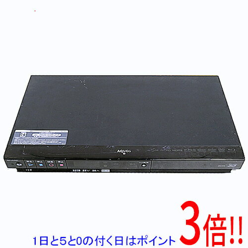 【1日と5.0のつく日、18日はポイント3倍！】【中古】SHARP AQUOS ブルーレイディスクレコーダー BD-H50 リモコンなし 本体いたみ