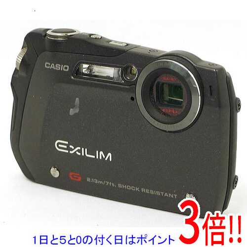 Rakuten - 【1日と5.0のつく日、18日はポイント3倍！】【中古】CASIO EXILIM G EX-G1 ブラック 1210万画素