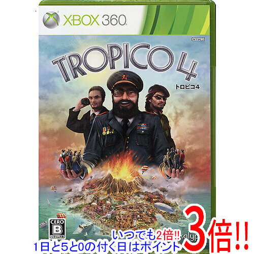 【いつでも2倍！1日と5．0のつく日は3倍！18日も3倍！】トロピコ4 日本語版 XBOX 360