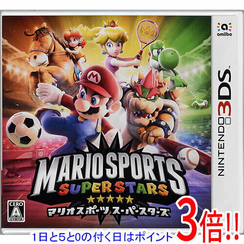 【1日と5.0のつく日、18日はポイント3倍！】【中古】マリオスポーツ スーパースターズ 初回限定特典付き 3DS